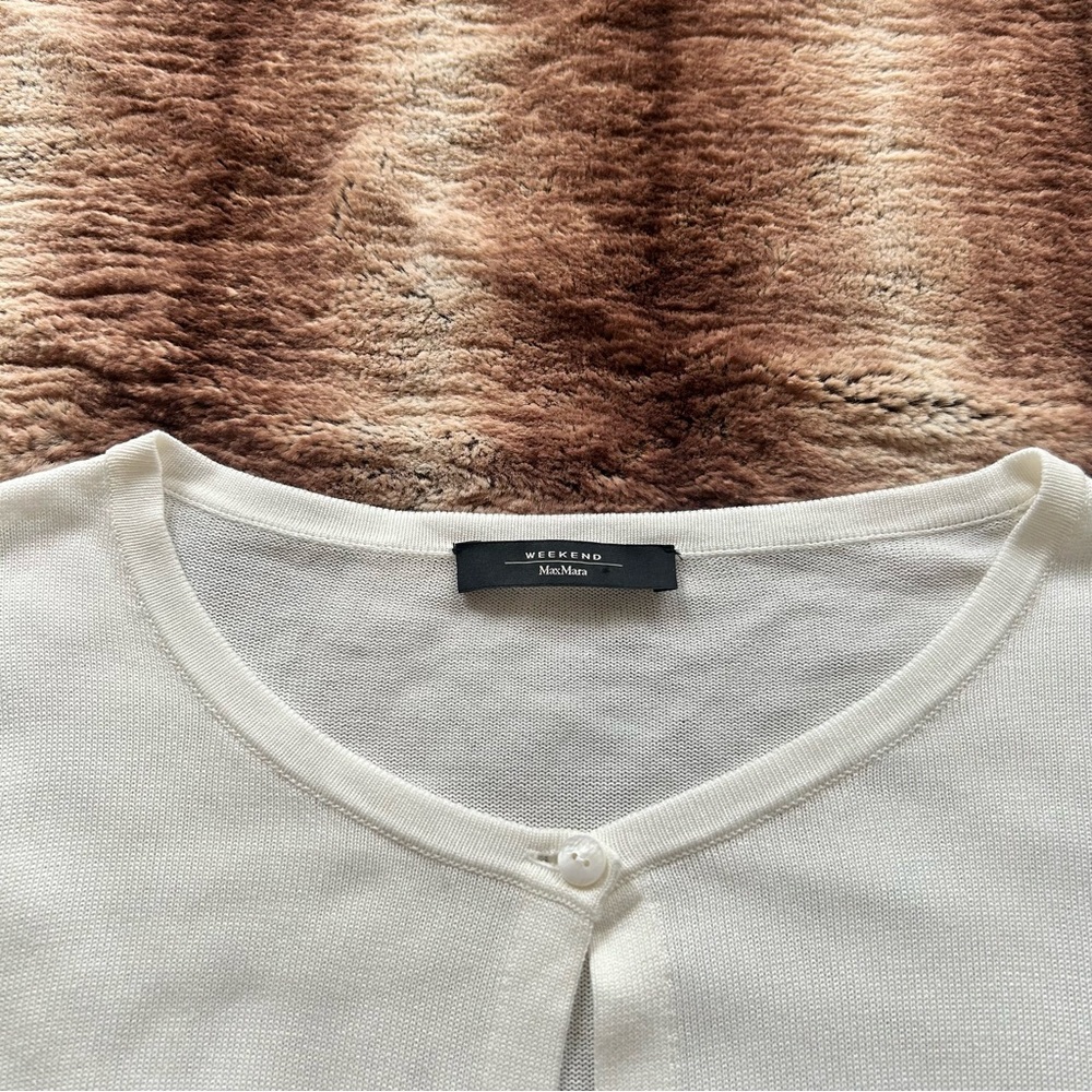 Weekend Max Mara Single Button Cardigan - Picture 3 of 7